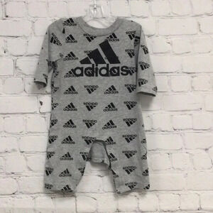 Adidas 6M Long Sleeve Romper